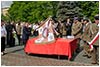 70. rocznica zakoczenia II wojny wiatowej uroczystoci w Dzieroniowie - 08.05.2015.