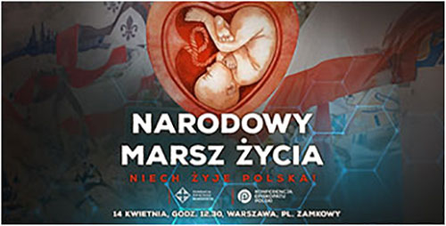Abp Gądecki wzywa do udziału w Narodowym Marszu Życia - 03.04.2024.