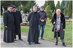 Uroczysto powicenia nowego krzya na cmentarzu komunalnym - 16.03.2024.