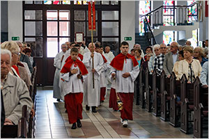 Inauguracja wieczystej adoracji Najwitszego Sakramentu - 17.05.2024.