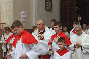 Inauguracja wieczystej adoracji Najwitszego Sakramentu - 17.05.2024.